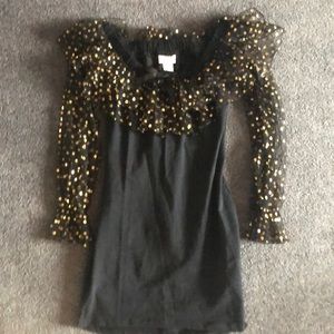 NWT Black mini dress
